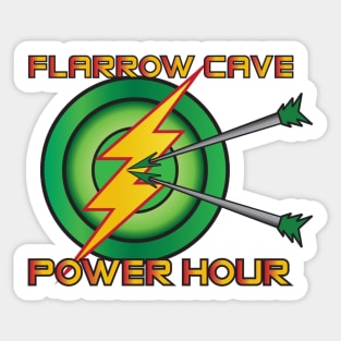 Flarrow Cave Power Hour Sticker